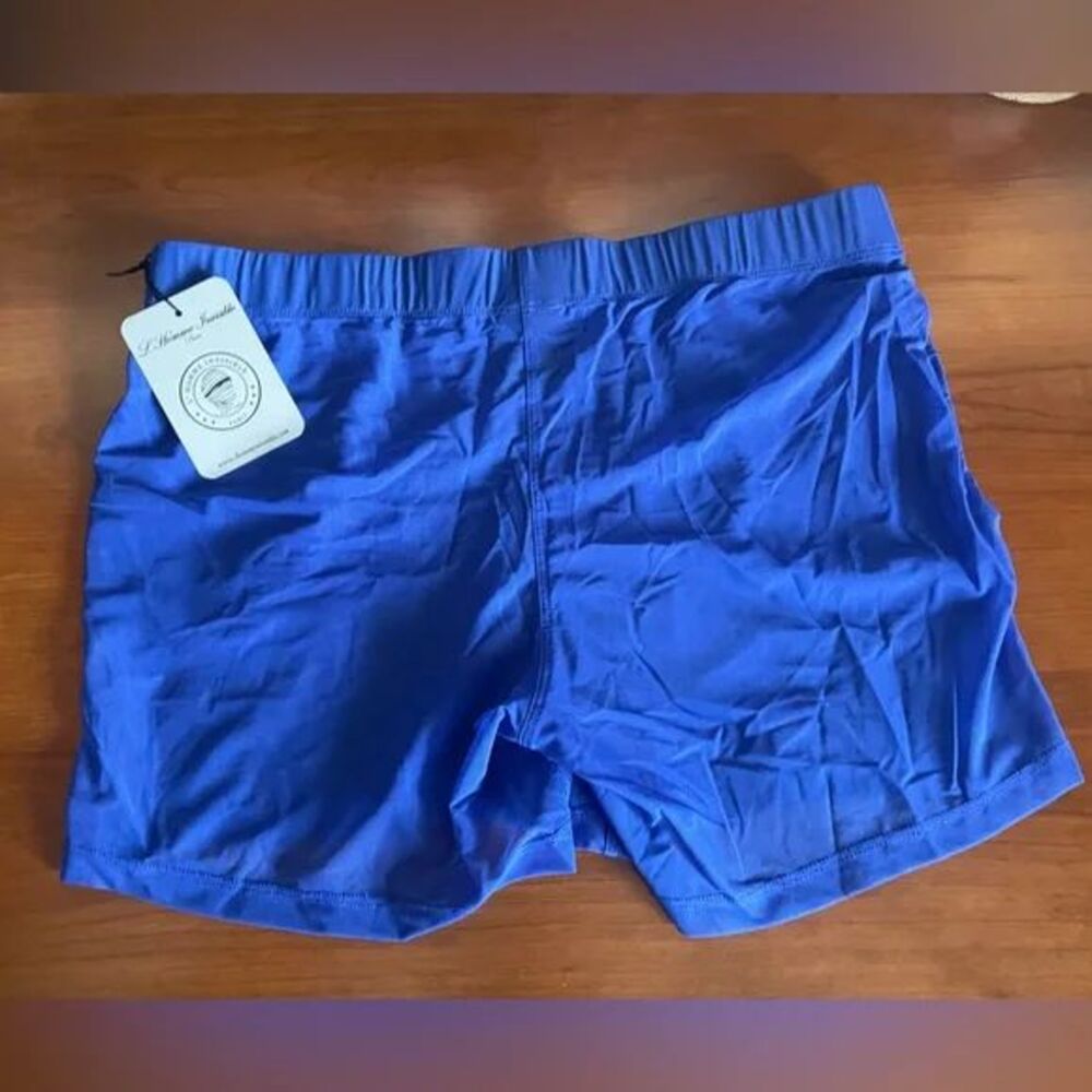 Mens L'Homme Invisible Paris Lounge Shorts in Aqua or Caprera - Sm or Med NWT - Picture 10 of 15